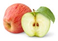 Two apples Royalty Free Stock Photo