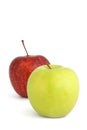 Two Apples Royalty Free Stock Photo