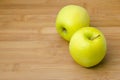 Two apples Royalty Free Stock Photo