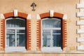 Two arched windows Royalty Free Stock Photo