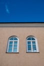 Two arched windows Royalty Free Stock Photo