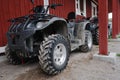 Two ATVs outdoor Royalty Free Stock Photo