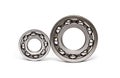 Two ball-bearings Royalty Free Stock Photo