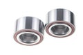Two bearings on the white background. Royalty Free Stock Photo