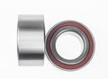Two bearings on the white background. Royalty Free Stock Photo
