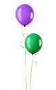 Two balloons Royalty Free Stock Photo
