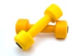 Two barbells Royalty Free Stock Photo