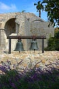 Two Bells hanging at Mission San Juan Capistrano Royalty Free Stock Photo