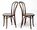 Two Bentwood Chairs Royalty Free Stock Photo