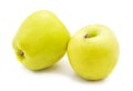 Two big apples Royalty Free Stock Photo