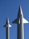 Two big rockets