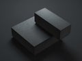 Two Black Boxes Mockup