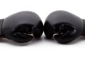 Two black boxing gloves