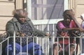 Two black women living in poverty