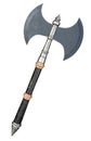 Two blade battle axe Royalty Free Stock Photo