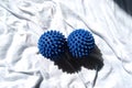 Two Blue Dryer Balls