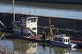 Two boats at the locks Royalty Free Stock Photo