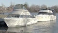Two boats perk in Bluffer`s Park