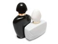 Two bottle with perfume Royalty Free Stock Photo