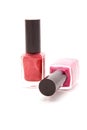 Two bottles of nail varnish Royalty Free Stock Photo