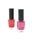 Two bottles of nail varnish Royalty Free Stock Photo