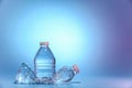 Two bottles of water Royalty Free Stock Photo