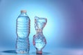 Two bottles of water Royalty Free Stock Photo