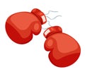 A two boxing glove