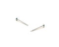 Two brand new electro-galvanized steel roofing nails large head, heavier barbed shank provide greater holding power attaching