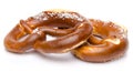 Two bretzel Royalty Free Stock Photo
