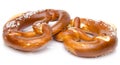 Two bretzel Royalty Free Stock Photo