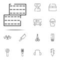 two bricks icon. construction icons universal set for web and mobile Royalty Free Stock Photo