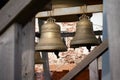Two bronze bells