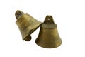 Two bronze bells