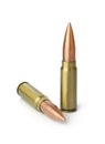 Two bullets Royalty Free Stock Photo