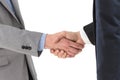 Two business men shaking hands Royalty Free Stock Photo