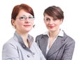 Two business women Royalty Free Stock Photo