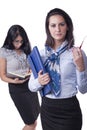 Two business women standing Royalty Free Stock Photo
