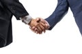 Two Businessman Executive hand shaking Royalty Free Stock Photo