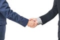 Two Businessman Executive hand shaking