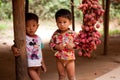 Two Cambodian Kids Royalty Free Stock Photo