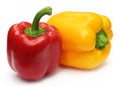 Two Capsicums Royalty Free Stock Photo