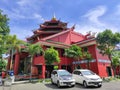 Muhammad Cheng Hoo Mosque in red