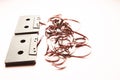 Two cassette tapes Royalty Free Stock Photo