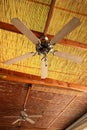 Two ceiling fans