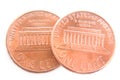 Two Cents Isolated Royalty Free Stock Photo