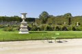 Two chairs on the path in the Tuileries garden