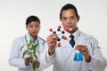 The Two Chemist Royalty Free Stock Photo