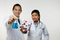 The Two Chemist Royalty Free Stock Photo