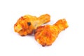 Two chicken wings Royalty Free Stock Photo